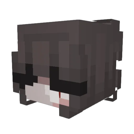nrsrii Minecraft avatar head, 3D render