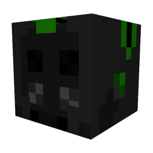 ns99thunder Minecraft avatar head, 3D render