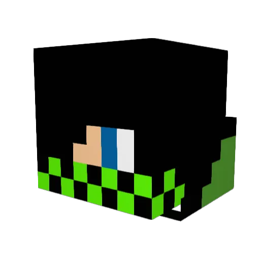 ns_svk Minecraft avatar head, 3D render