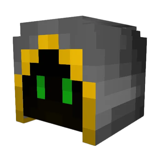nsense Minecraft avatar head, 3D render