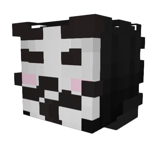 nspedri Minecraft avatar head, 3D render