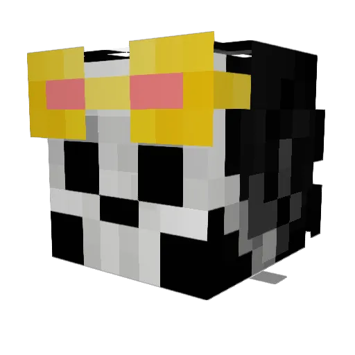 nsrzz00 Minecraft avatar head, 3D render