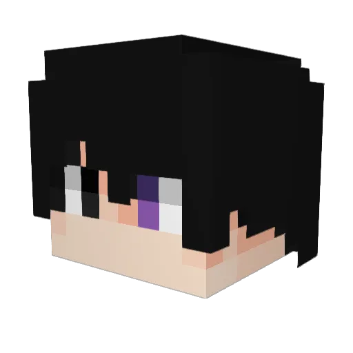 nstauffer Minecraft avatar head, 3D render