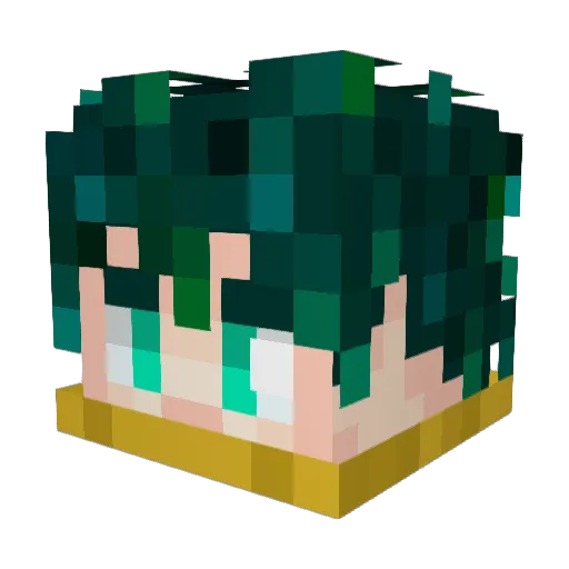 nsv2018 Minecraft avatar head, 3D render