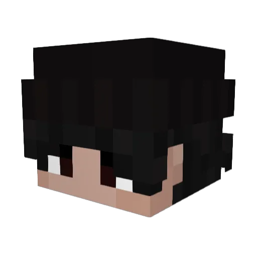 nthigasvtg Minecraft avatar head, 3D render