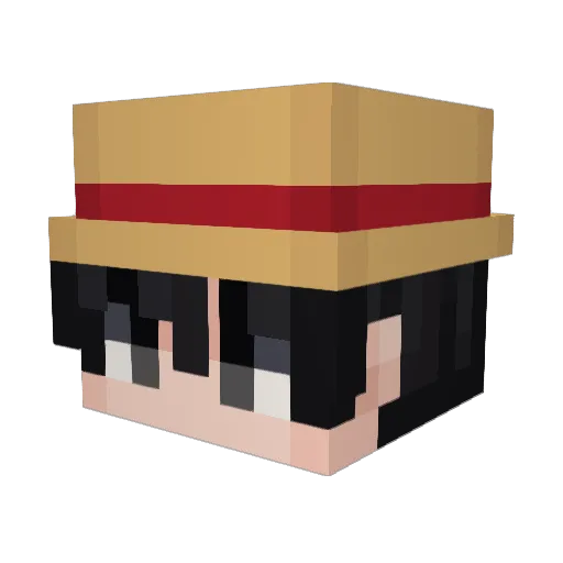 nthnilley Minecraft avatar head, 3D render