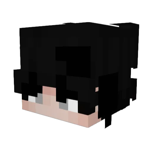 ntrgiangg Minecraft avatar head, 3D render