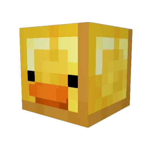 ntzs Minecraft avatar head, 3D render