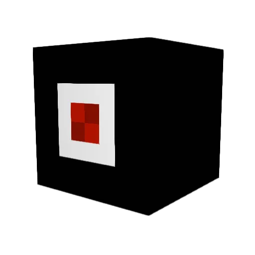nu7z Minecraft avatar head, 3D render