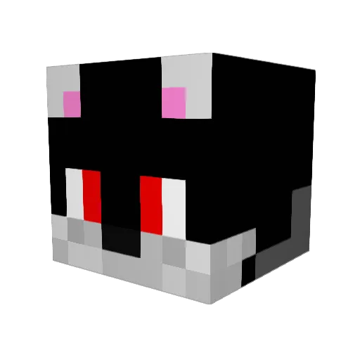 nu_ke_123 Minecraft avatar head, 3D render