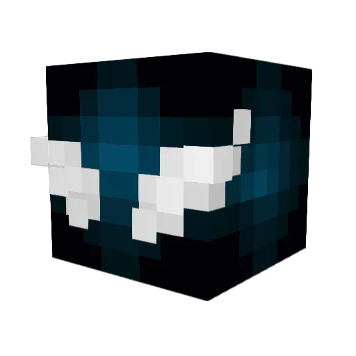 nubulah0 Minecraft avatar head, 3D render