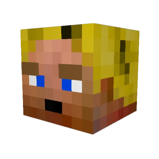 nucki97 Minecraft avatar head, 3D render