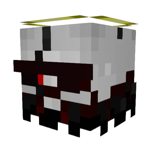 nudibranch89 Minecraft avatar head, 3D render