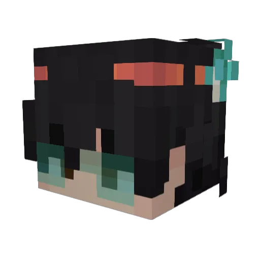 nugui0103 Minecraft avatar head, 3D render