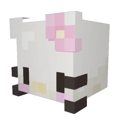nuhn Minecraft avatar head, 3D render