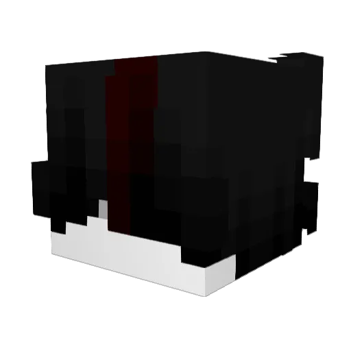 nuihqdw1 Minecraft avatar head, 3D render