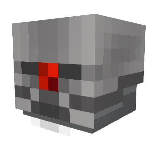 nullconnection Minecraft avatar head, 3D render