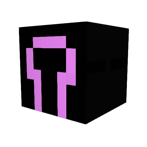 numen25 Minecraft avatar head, 3D render