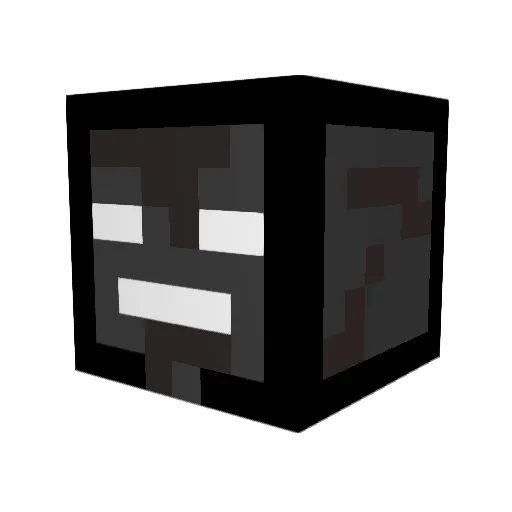 numptyjk Minecraft avatar head, 3D render