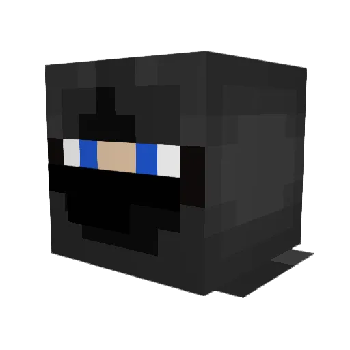 numseuhh Minecraft avatar head, 3D render
