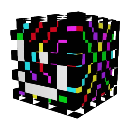 nuna2212 Minecraft avatar head, 3D render