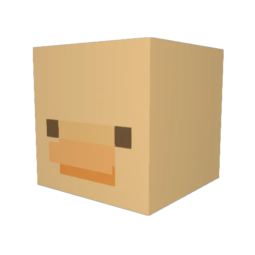 nunitah_1 Minecraft avatar head, 3D render