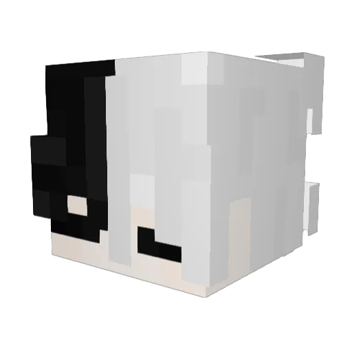 nurHiroki Minecraft avatar head, 3D render