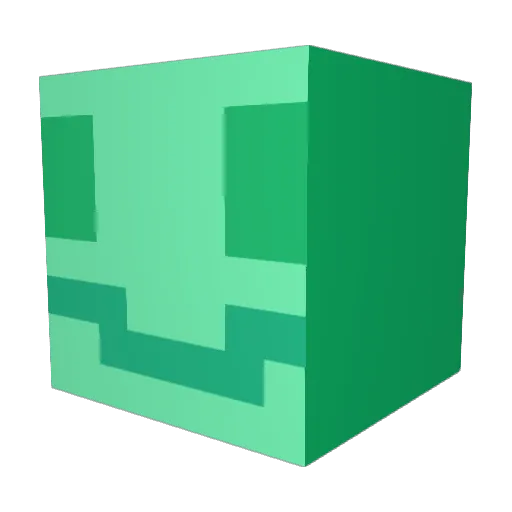 nusek Minecraft avatar head, 3D render