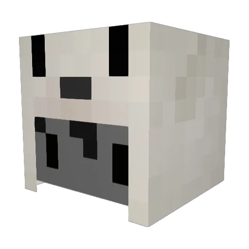 nusoh Minecraft avatar head, 3D render