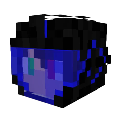 nussby Minecraft avatar head, 3D render