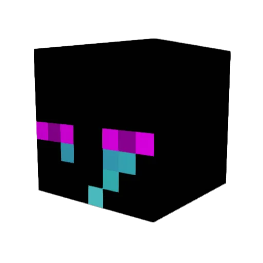 nutsmeck Minecraft avatar head, 3D render