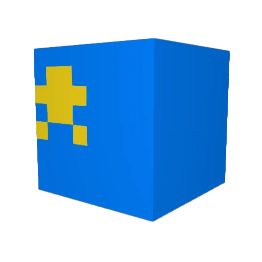 nuuk175 Minecraft avatar head, 3D render