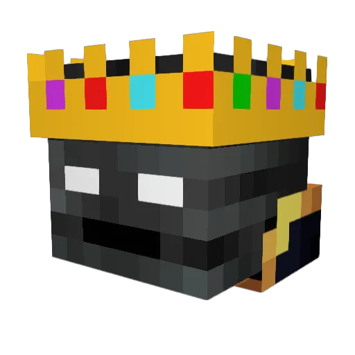 nvlr5 Minecraft avatar head, 3D render