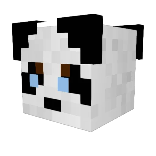 nvtsa Minecraft avatar head, 3D render