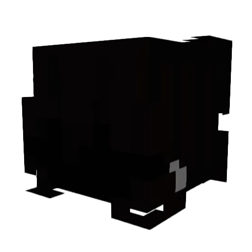 nvyc Minecraft avatar head, 3D render