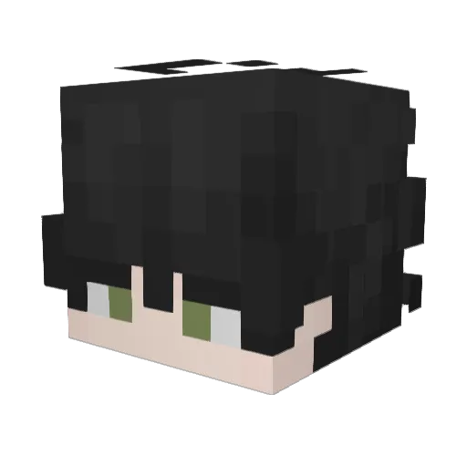 nwjsalex_ Minecraft avatar head, 3D render