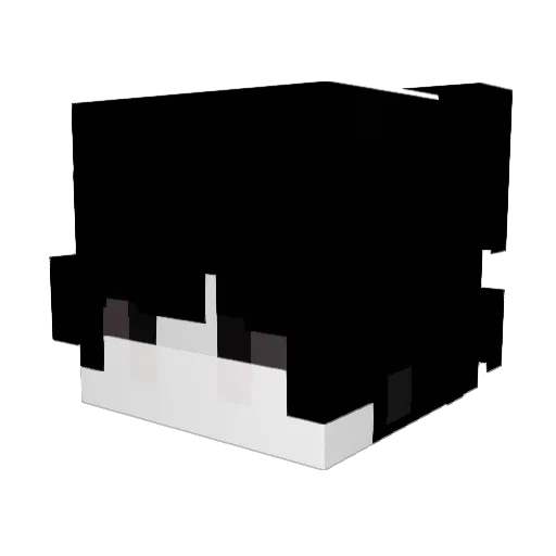 nwrm Minecraft avatar head, 3D render