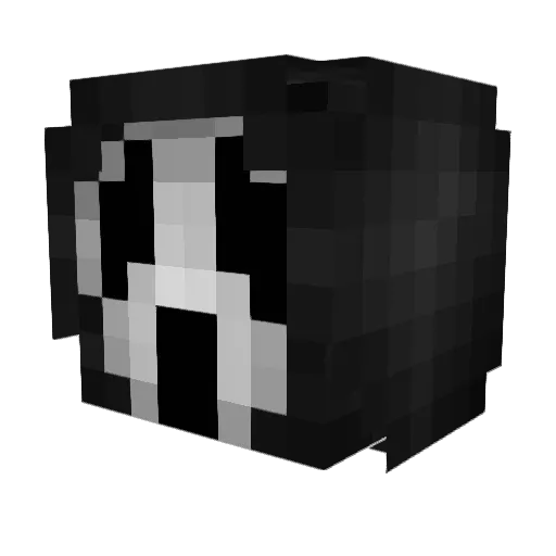 nxch0las Minecraft avatar head, 3D render