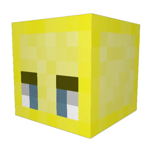 nxcole_x Minecraft avatar head, 3D render