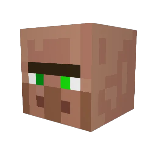 nxfeli Minecraft avatar head, 3D render