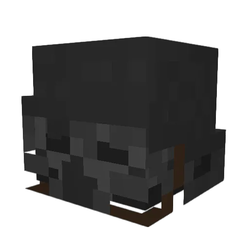 nxp_x Minecraft avatar head, 3D render