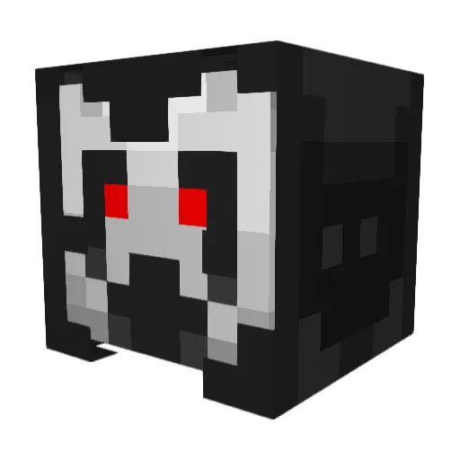 nxtlxgit Minecraft avatar head, 3D render