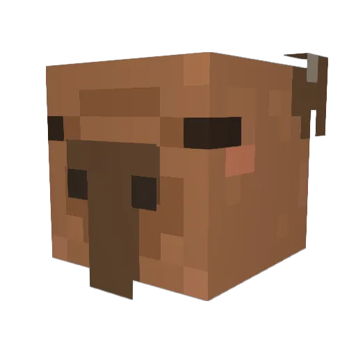 nxtmyrx Minecraft avatar head, 3D render