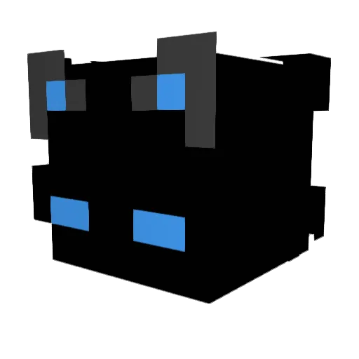 nxue Minecraft avatar head, 3D render