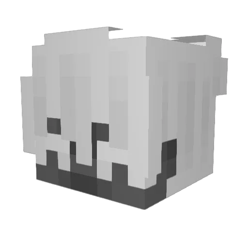 ny3oTryas Minecraft avatar head, 3D render