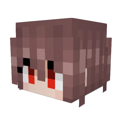 nyal835 Minecraft avatar head, 3D render
