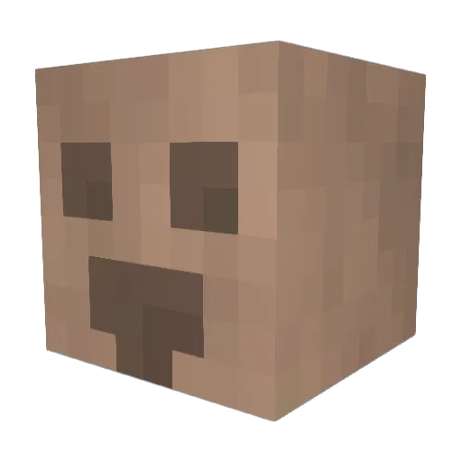 nyanFORgaryj Minecraft avatar head, 3D render