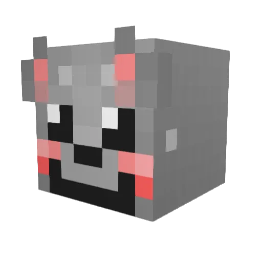 nyan_cat99 Minecraft avatar head, 3D render