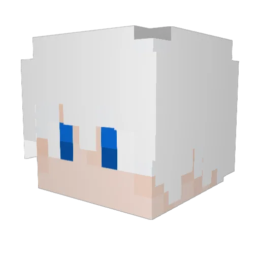nyanmaru0804 Minecraft avatar head, 3D render