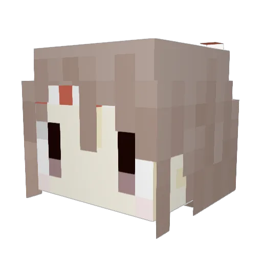 nyarko_913 Minecraft avatar head, 3D render